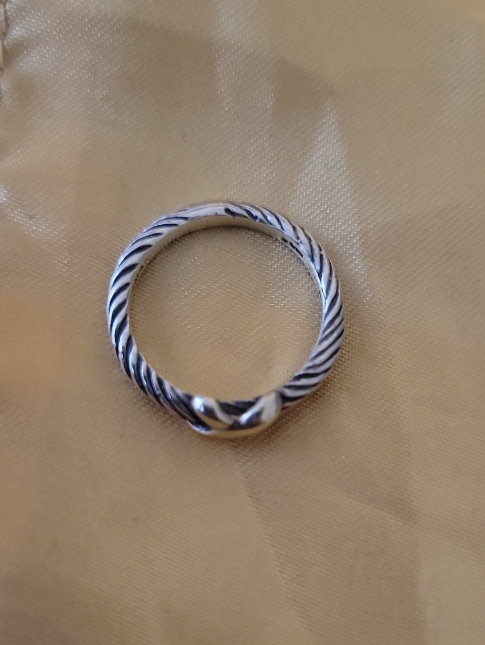 David Yurman X Band Ring - Picture 2 of 3